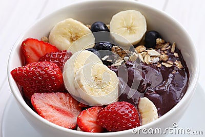 Acai bowl Stock Photo